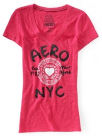 Dámské triko Aero NYC Dorm Tee - Růžová